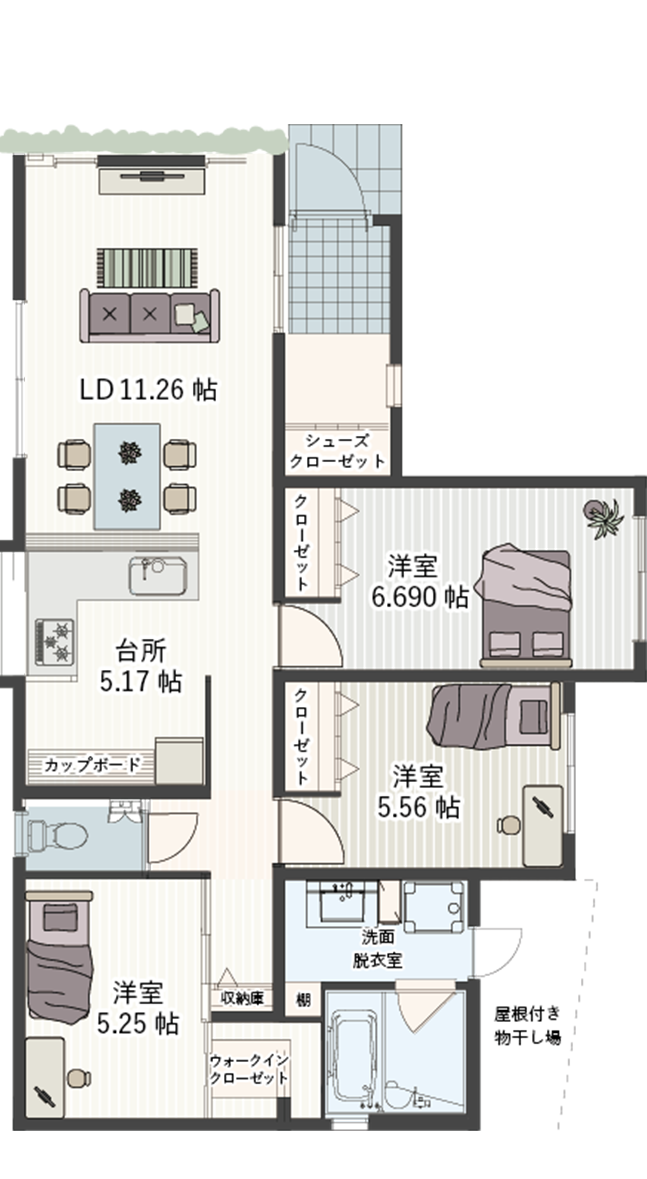 C Type 3LDK